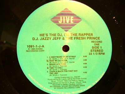 画像3: D.J. JAZZY JEFF AND THE FRESH PRINCE / HE'S THE DJ, I'M THE RAPPER  (US-2LP)