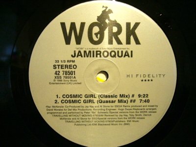 画像2: JAMIROQUAI / COSMIC GIRL