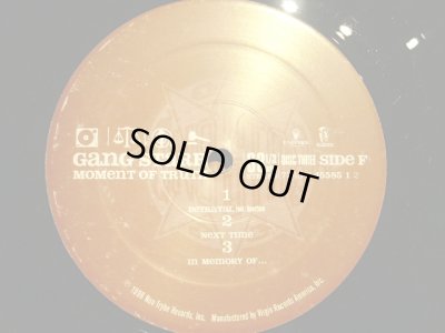 画像10: GANG STARR / MOMENT OF TRUTH  (UK-3LP)