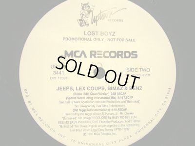 画像1: LOST BOYZ ‎/ JEEPS, LEX COUPS, BIMAZ & BENZ (REMIX)  (US-PROMO)