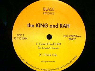 画像2: THE KING AND RAH / THE KING IS HERE!