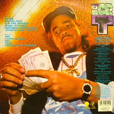 画像2: ICE-T ‎/ RHYME PAYS (GEMA-LP)