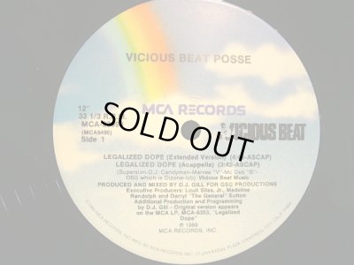 画像3: VICIOUS BEAT POSSE / LEGALIZED DOPE