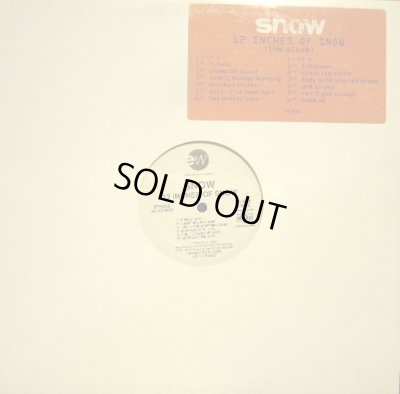 画像1: SNOW / 12 INCHES OF SNOW (THE ALBUM)  (US PROMO-LP)