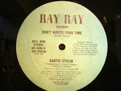 画像2: KAOTIC STYLIN ‎/ DON'T WASTE YOUR TIME