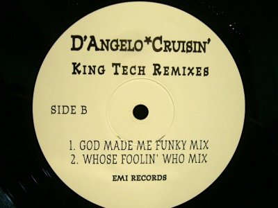 画像2: D'ANGELO ‎/ CRUISIN' (KING TECH REMIXES)