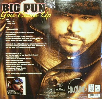 画像2: BIG PUNISHER / YOU CAME UP