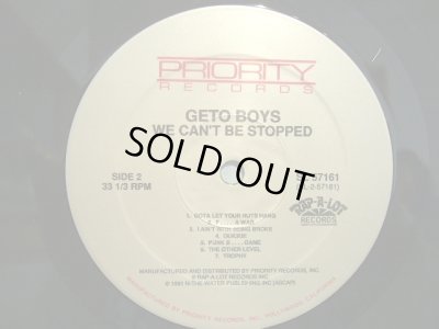 画像4: GETO BOYS / WE CAN'T BE STOPPED  (US-LP)