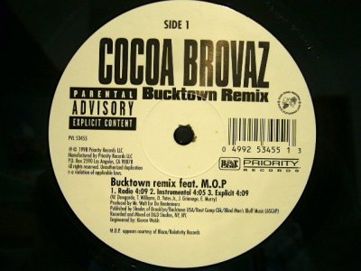 画像2: COCOA BROVAZ / BUCKTOWN REMIX feat. M.O.P