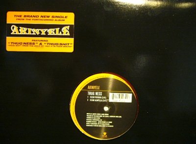 画像1: AKINYELE / THUG NESS  (US-PROMO)