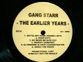 GANG STARR ‎/ THE EARLIER YEARS  (PROMO-LP)