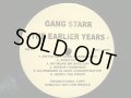 GANG STARR ‎/ THE EARLIER YEARS  (PROMO-LP)
