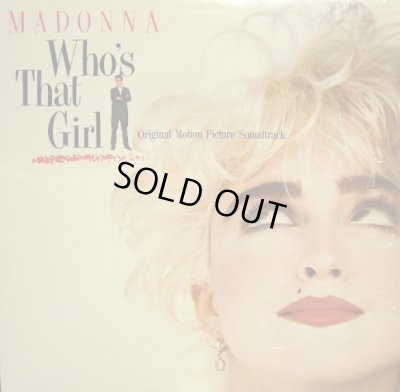 画像1: MADONNA ‎/ WHO'S THAT GIRL (ORIGINAL MOTION PICTURE SOUNDTRACK)