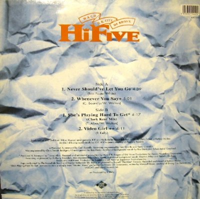 画像2: HI-FIVE ‎/ NEVER SHOULD'VE LET YOU GO  (UK)