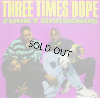 画像1: THREE TIMES DOPE / FUNKY DIVIDENDS  (¥1000)