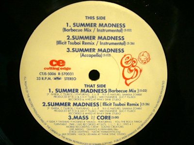 画像1: ECD / SUMMER MADNESS / MASS対CORE