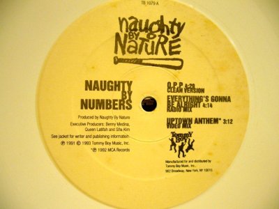 画像3: NAUGHTY BY NATURE / NAUGHTY BY NUMBERS  (US-EP)