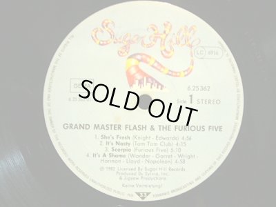 画像3: GRANDMASTER FLASH & THE FURIOUS FIVE ‎/ THE MESSAGE  (GEMA-LP)