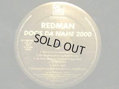 画像3: REDMAN / DOC'S DA NAME 2000  (US-2LP)