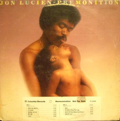 画像1: JON LUCIEN ‎/ PREMONITION  (US PROMO-LP)