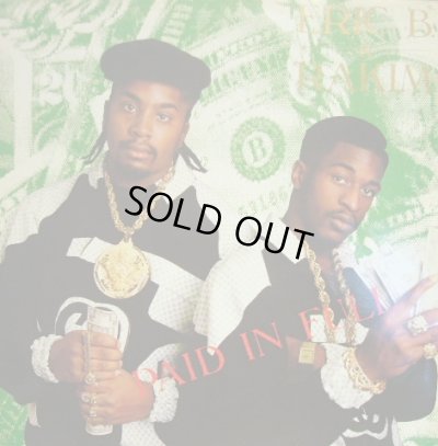 画像1: ERIC B. & RAKIM / PAID IN FULL  (UK-LP) 