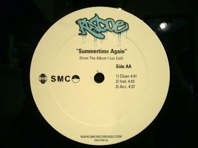 画像2: ROSCOE ‎/ SEX BUDDY / SUMMERTIME AGAIN  (US-PROMO)