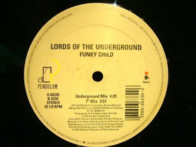 画像4: LORDS OF THE UNDERGROUND / FUNKY CHILD