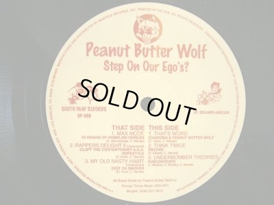 画像1: PEANUT BUTTER WOLF ‎/ STEP ON OUR EGO'S?