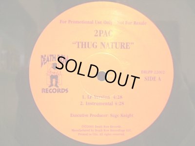 画像1: 2PAC / THUG NATURE  (US-PROMO)