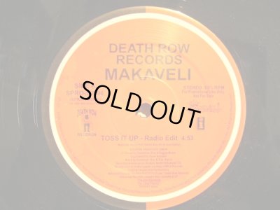 画像1: MAKAVELI / TOSS IT UP (US-PROMO)