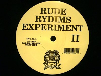 画像1: RUDE RYDIMS ‎/ RUDE RYDIMS EXPERIMENT II