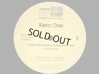 画像2: KERO ONE / CHECK THE BLUEPRINTS (DJ KING MOST REMIX)