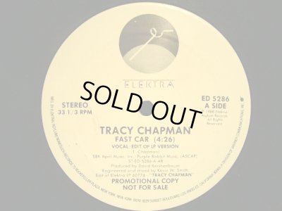 画像1: TRACY CHAPMAN / FAST CAR  (US-PROMO)