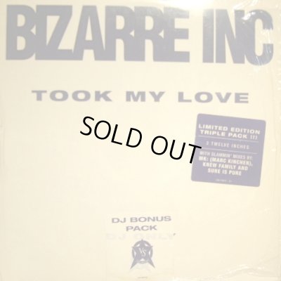 画像1: BIZARRE INC / TOOK MY LOVE (12”×3)  (¥500)