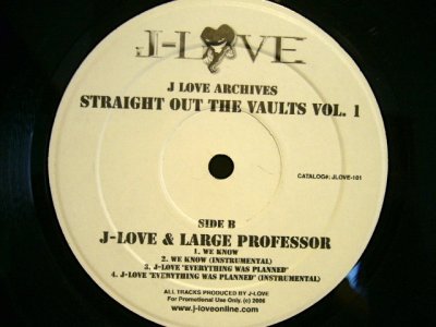 画像2: J-LOVE ‎/ J-LOVE ARCHIVES: STRAIGHT OUT THE VAULTS VOL.1  (US-PROMO)