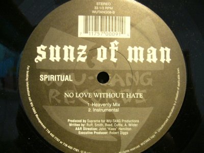 画像2: SUN OF MAN / NO LOVE WITHOUT HATE