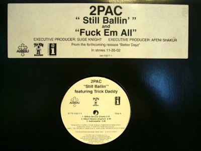 画像1: 2PAC / STILL BALLIN' Featuring TRICK DADDY