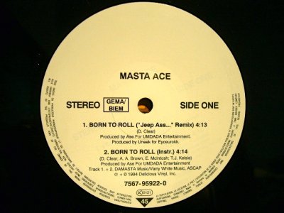 画像3: MASTA ACE INCORPORATED ‎/ BORN TO ROLL  (GEMA)