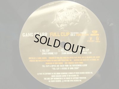 画像1: GANG STARR / FULL CLIP / DWYCK  (UK)