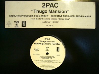 画像1: 2PAC FEAT. ANTHONY HAMILTON / NAS / J. PHOENIX ‎/ THUGZ MANSION