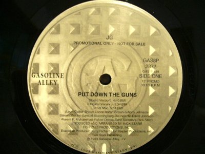 画像1: JG / PUT DOWN THE GUNS  (US-PROMO)