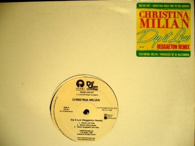 画像1: CHRISTINA MILIAN ‎/ DIP IT LOW (REGGAETON REMIX)  (US-PROMO)