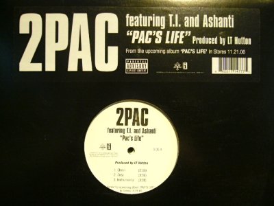 画像1: 2PAC FEATURING T.I. & ASHANTI ‎/ PAC'S LIFE  (US-PROMO)