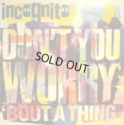 画像1: INCOGNITO ‎/ DON'T YOU WORRY 'BOUT A THING  (UK)