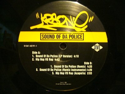 画像3: KRS-ONE / SOUND OF DA POLICE