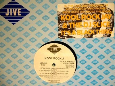 画像1: KOOL ROCK J & THE DJ SLICE / IT’S A BLACK THING / TOO HIGH (US-PROMO)  (¥500)