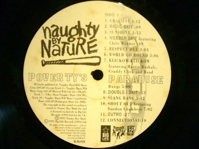 画像4: NAUGHTY BY NATURE ‎/ POVERTY'S PARADISE  (UK-LP)