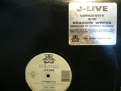 画像1: J-LIVE / LONGEVITY / BRAGGIN' WRITES  (¥1000)