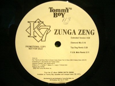 画像1: K7 / ZUNGA ZENG  (US-PROMO)