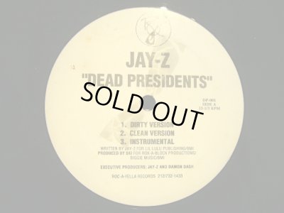 画像1: JAY-Z / DEAD PRESIDENTS / JAY-Z'S LISTENING PARTY (US-PROMO)  (¥1000)